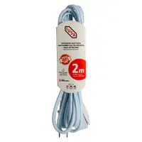 [IUE1619345-02] IUSA EXTENSIÓN DOMÉSTICA BLANCA 2x16 2M C/FAJILLA (269335)(E)