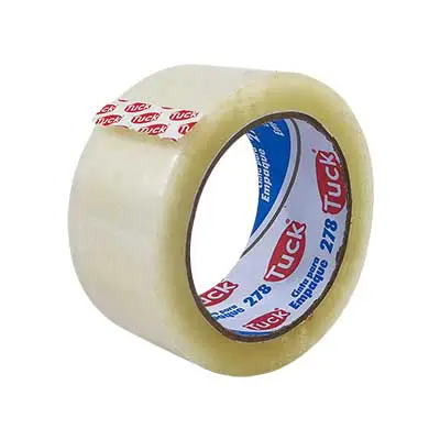 [TKCCE278-09] CINTA EMPAQUE TUK (278T) TRANSPARENTE JUMBO 48MM X 150M INDIVIDUAL