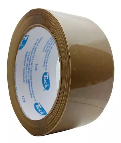 [TKCCE278-10] CINTA EMPAQUE TUK (278C) CANELA CHICA 48MM X 50M INDIVIDUAL