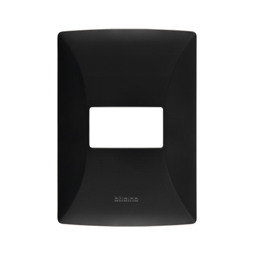 [BTMPN-011-E5N0PT] BTICINO MODUS PRO PLACA CIEGA C/CHASIS DE RESINA NEGRO MATE (E5N0PTLN)