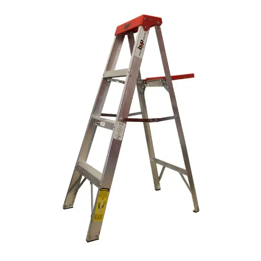 [BYP-10-0J] BYP ESCALERA DE TIJERA DE ALUMINIO 3 ESCALONES 1.21M (ETR33)
