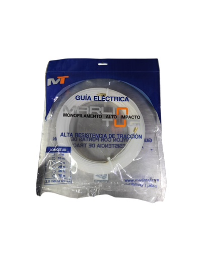 [AL-M-TUG-30M] GUÍA ELÉCTRICA HIRLON NYLON 3MM 30M