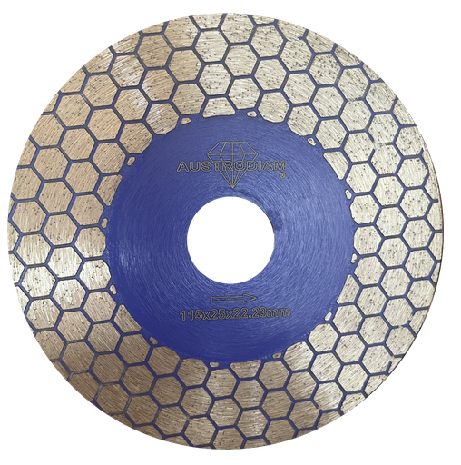 [AU823DDP2146] DISCO DIAMANTE AUSTROMEX TIPO PANAL 2 EN 1 P/CORTE-DESBASTE 5" X 7/8" (2146)(H)