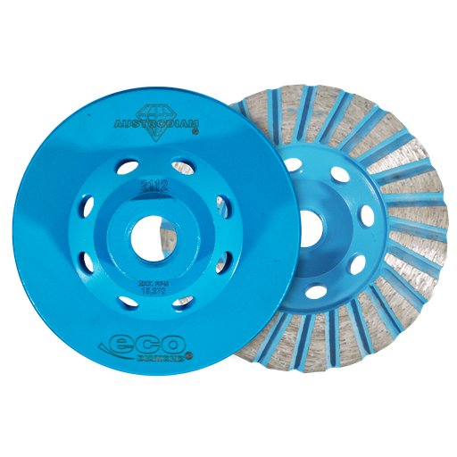 [AU822CDE2112] COPA DIAMANTE AUSTROMEX ECODIAMOND USO GENERAL 4" x 5/8"-11H (2112)(H)
