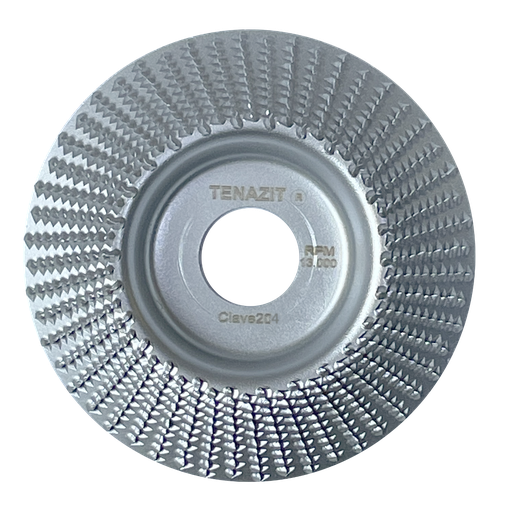 [AU821DMM204] DISCO DE METAL AUSTROMEX P/DESBASTE MADERA (BISEL) 4" X 7/8" (204)(H)