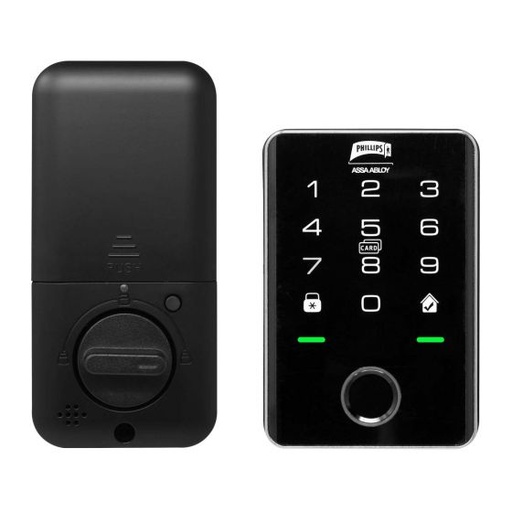 [PHADG-7H-7230] CERROJO DIGITAL PHILLIPS BALAK NEGRO (MX7230)